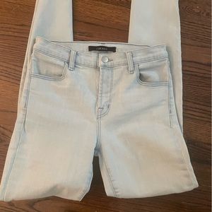 J Brand size 26 women’s white wash blue skinny jeans Style Maria